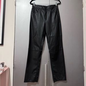 AG alexis leather pant